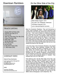 Downtown Ramblers One Sheet