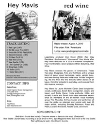 Hey Mavis One-Sheet