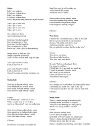 Lainie Marsh Lyrics